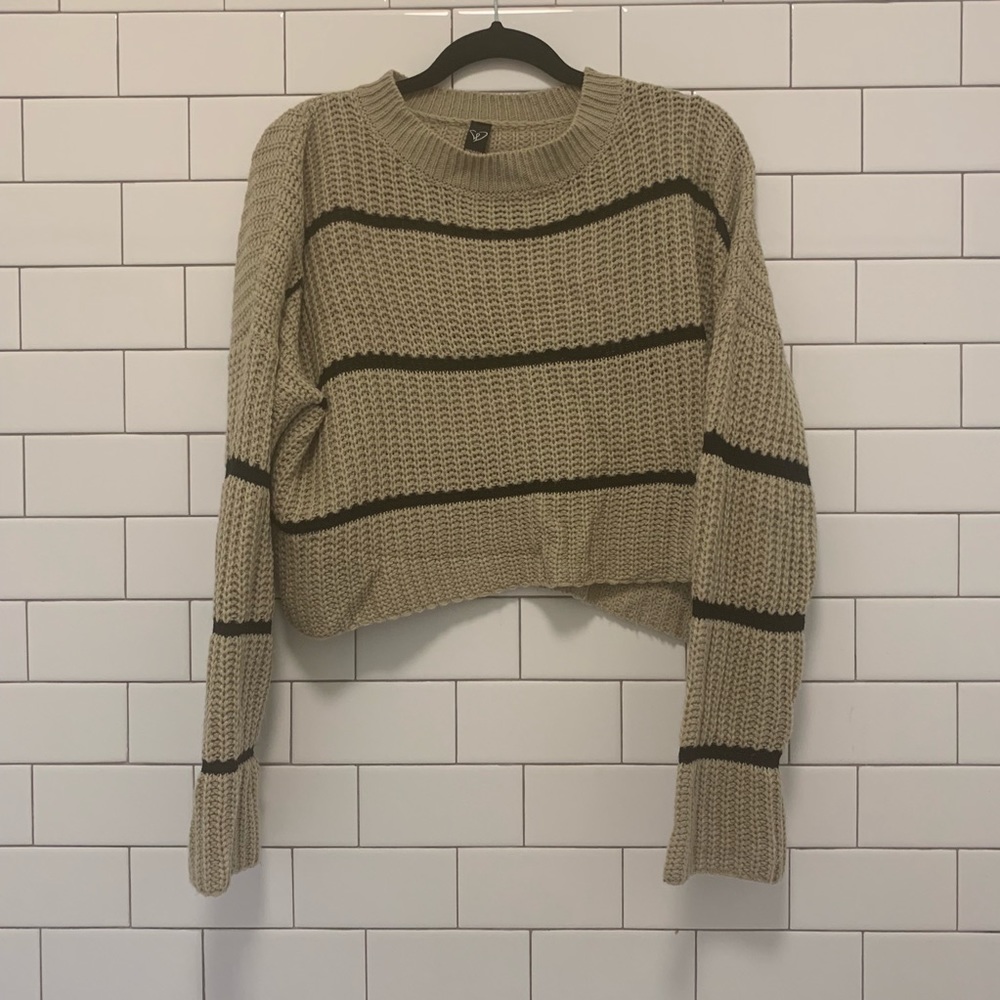 Windsor crop sweater
